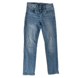 American Eagle Ne(X)T Level Flex Ankle Jeans Blue Size 26x28